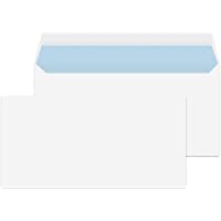 Purely Everyday - Sobre DL (500 unidades- 110 x 220 mm- 100 g-m²- cierre autoadhesivo)- color blanco
